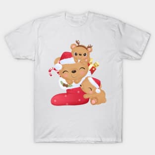 Mom and Baby Christmas T-Shirt